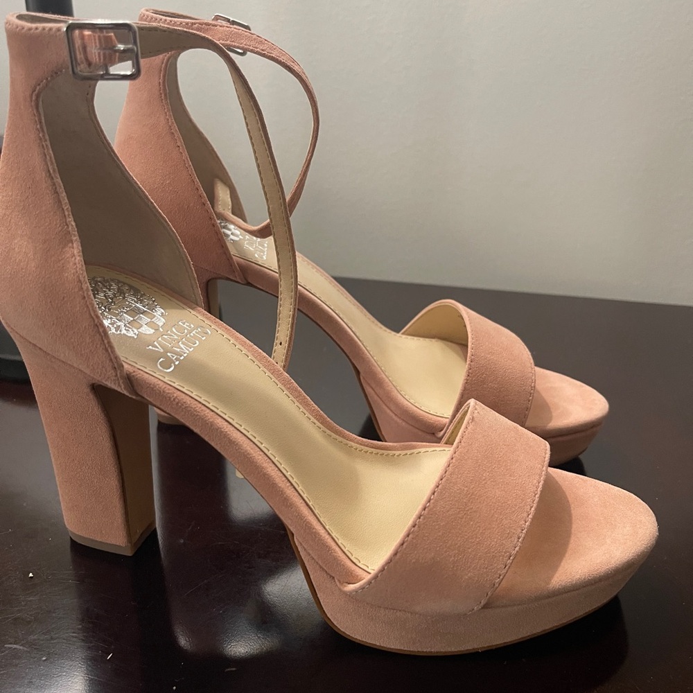 Vince Camuto Women's Blush Block Heel Sandals